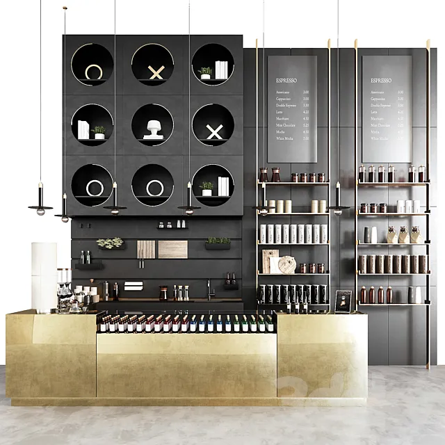 coffee shop 3D Model