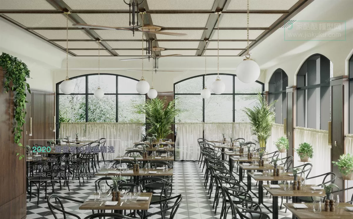 COFFEE SHOP - HOTEL - 3D MODELS - 3DSKY FREE MODELS