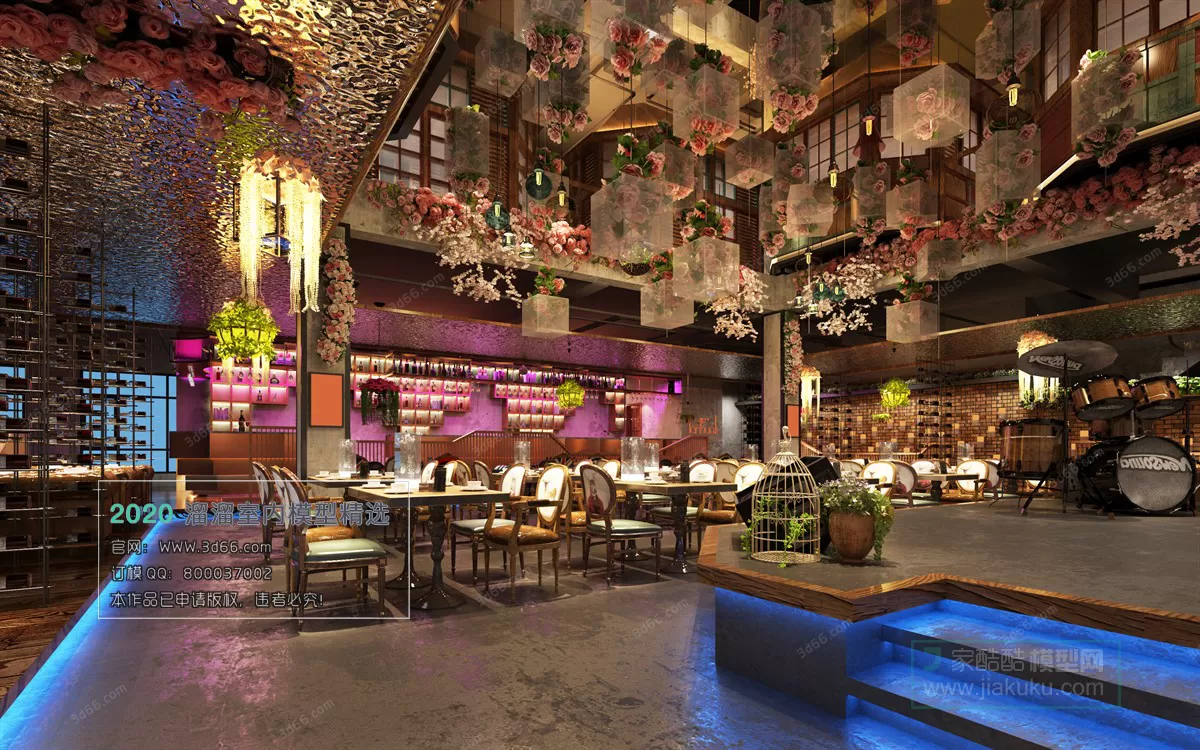 COFFEE SHOP - HOTEL - 3D MODELS - 3DSKY FREE MODELS