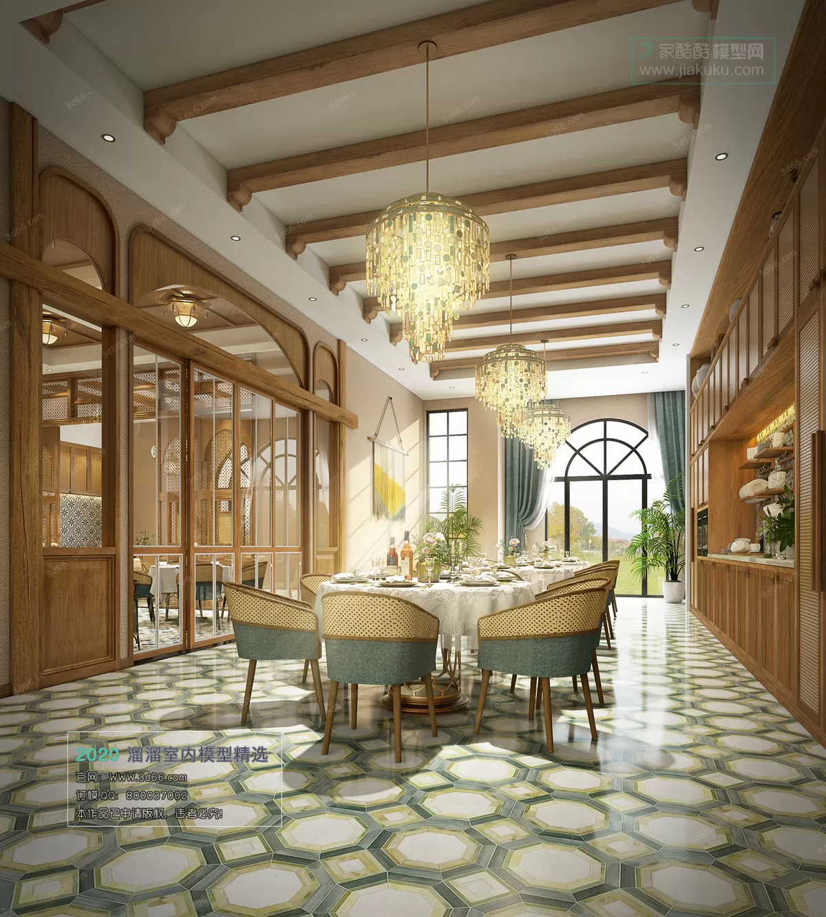 COFFEE SHOP - HOTEL - 3D MODELS - 3DSKY FREE MODELS