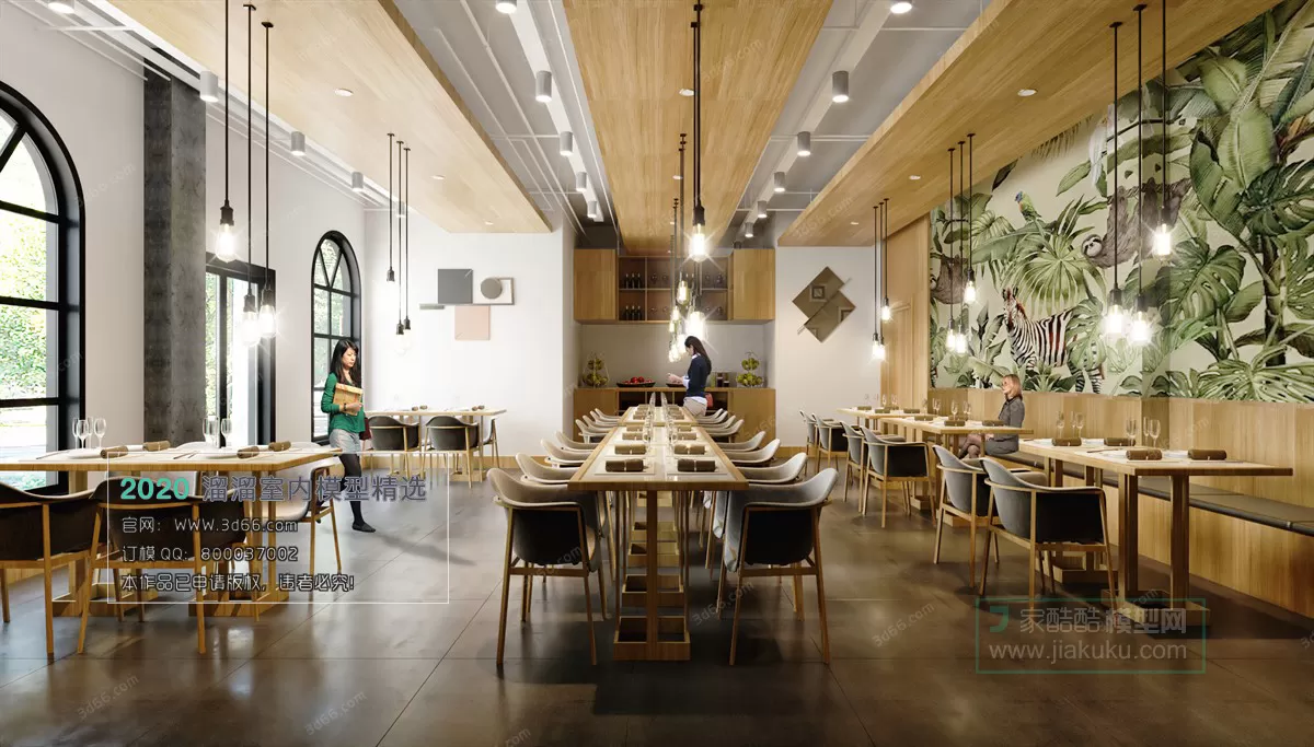 COFFEE SHOP - HOTEL - 3D MODELS - 3DSKY FREE MODELS