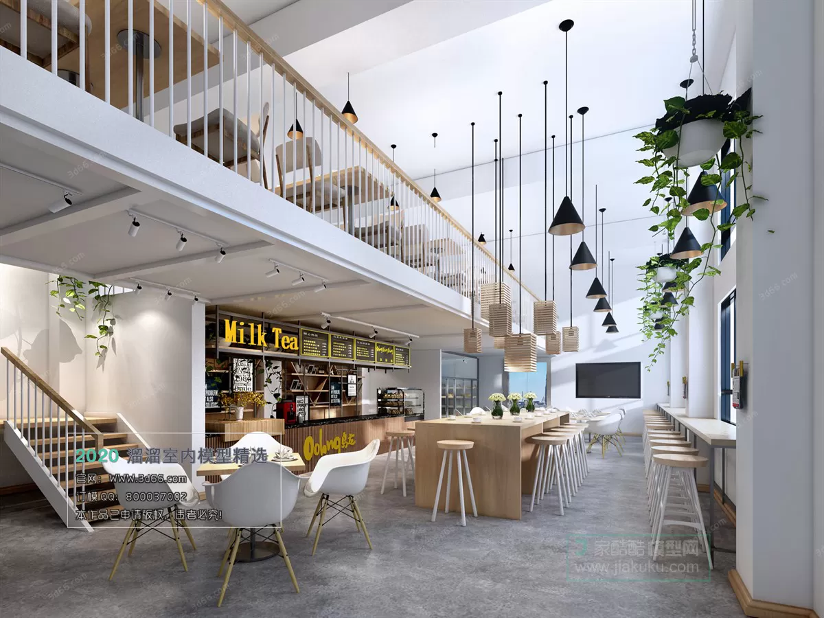 COFFEE SHOP - HOTEL - 3D MODELS - 3DSKY FREE MODELS