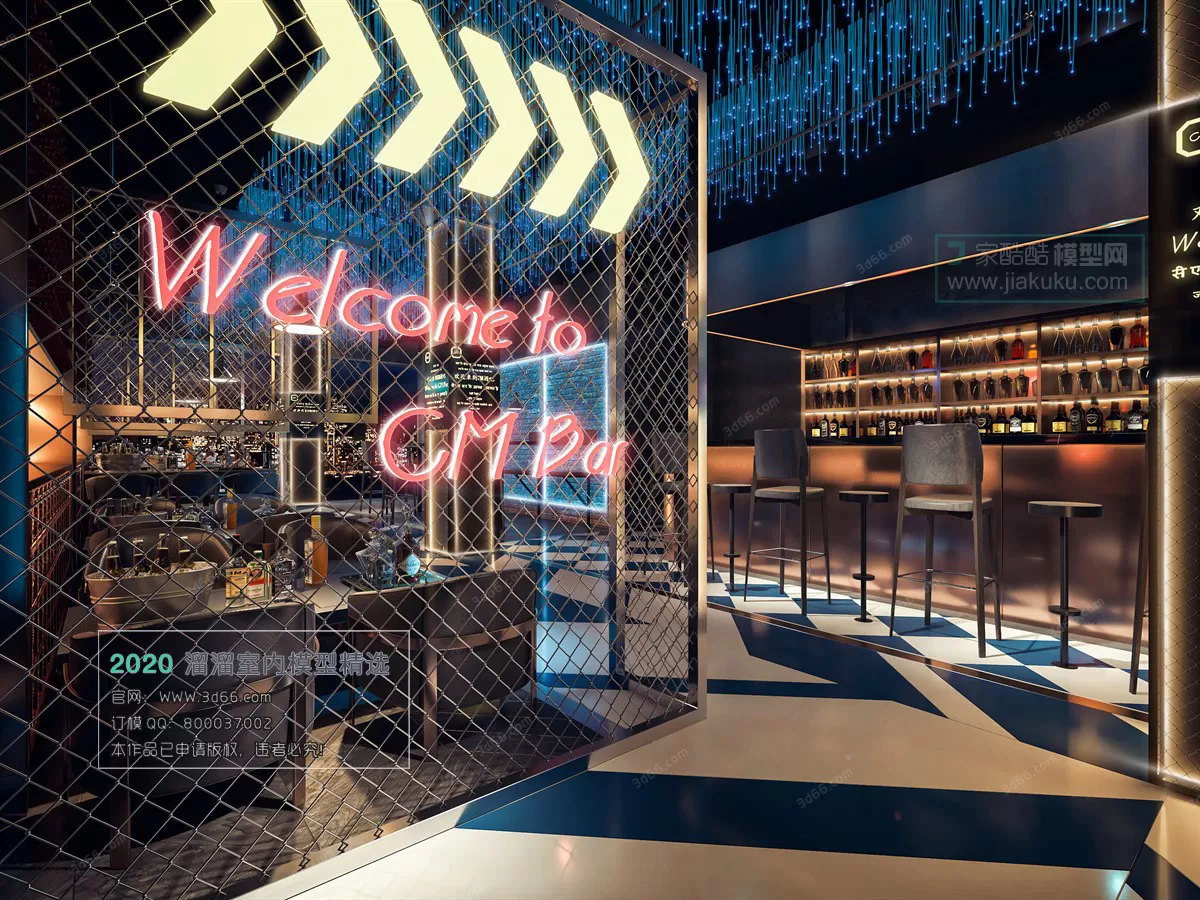 COFFEE SHOP - HOTEL - 3D MODELS - 3DSKY FREE MODELS