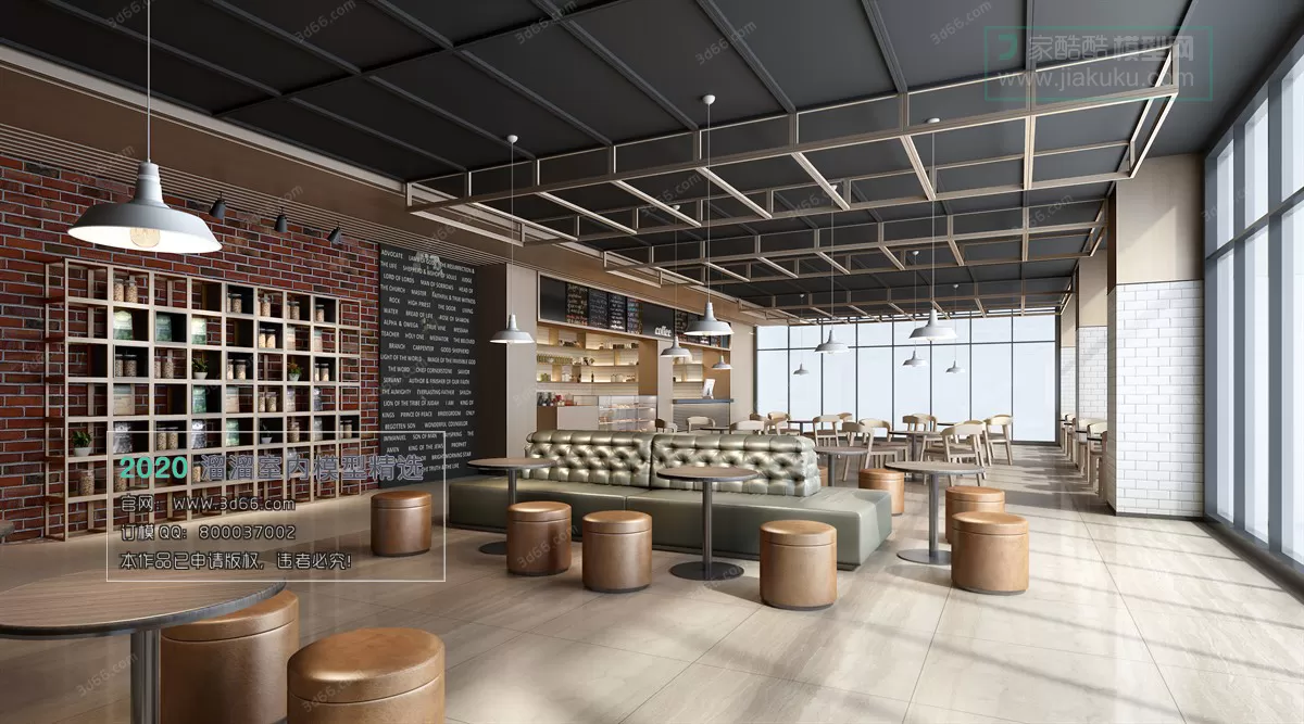 COFFEE SHOP - HOTEL - 3D MODELS - 3DSKY FREE MODELS