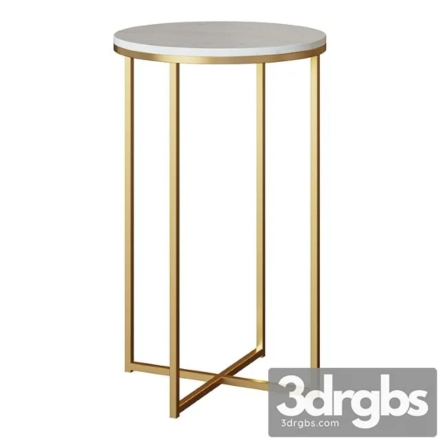 Coffee shops Table Sheffield Diameter 43 3D Model Free