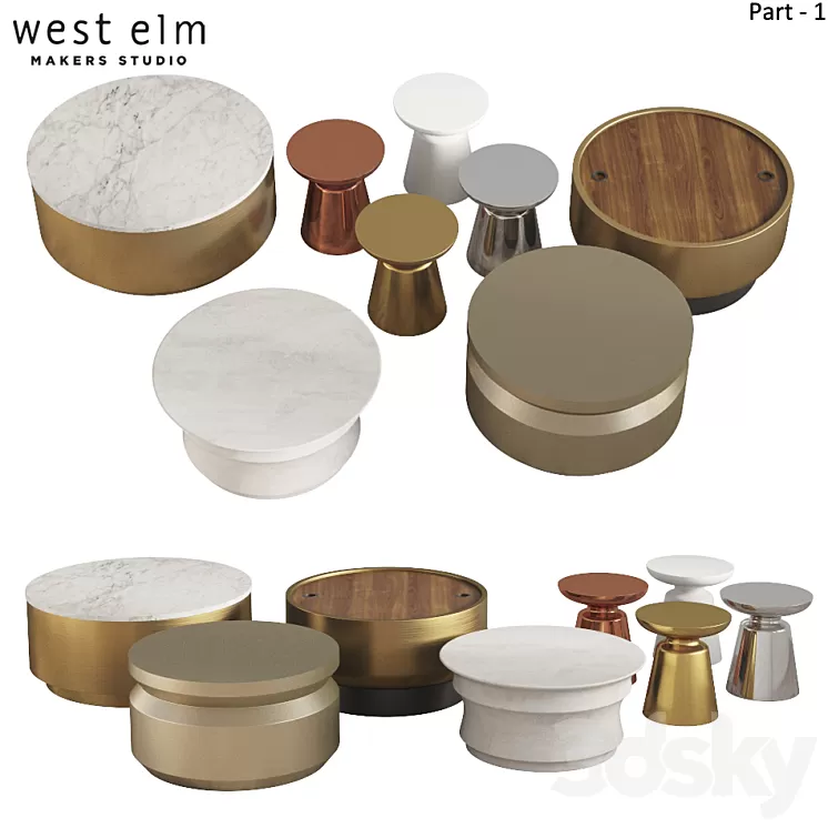 Coffee & Side Tables West Elm_Part-01