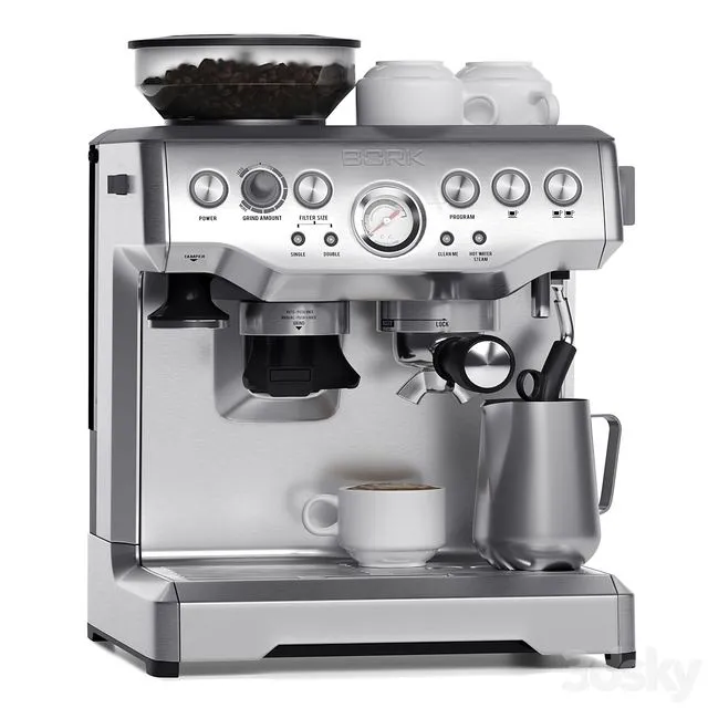 Coffee station BORK C804 3D Model
