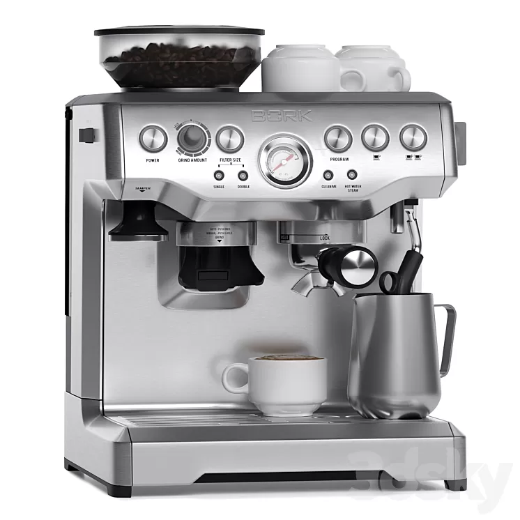 Coffee station BORK C804 3D Model