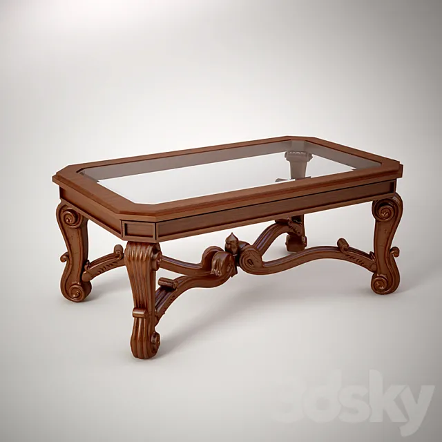 Coffee table. 3D Model