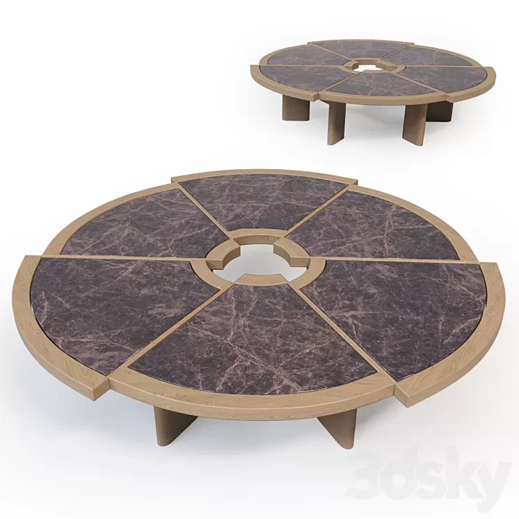 Coffee table 3D Model