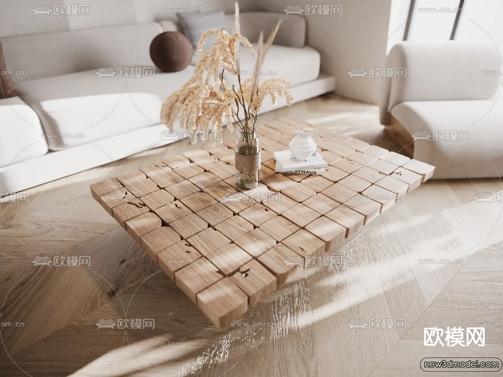 Coffee Table - 3D Models - 3D Furniture Models for Interior - 005