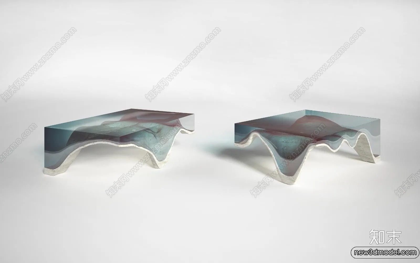 Coffee Table - 3D Models - 3D Furniture Models for Interior - 006