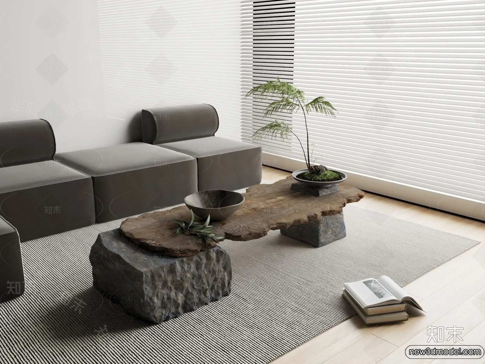 Coffee Table - 3D Models - 3D Furniture Models for Interior - 007