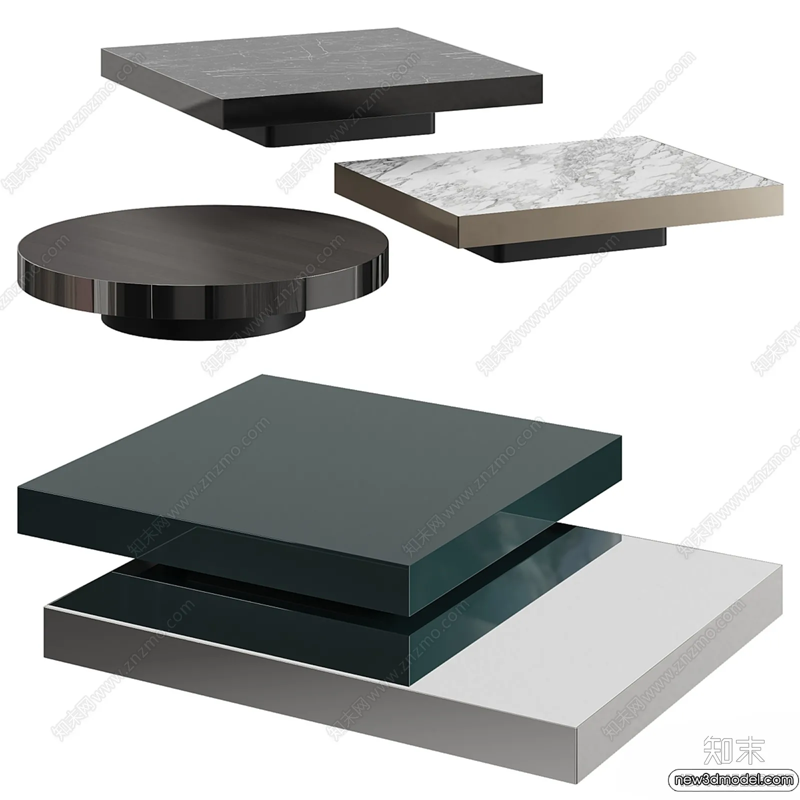 Coffee Table - 3D Models - 3D Furniture Models for Interior - 023