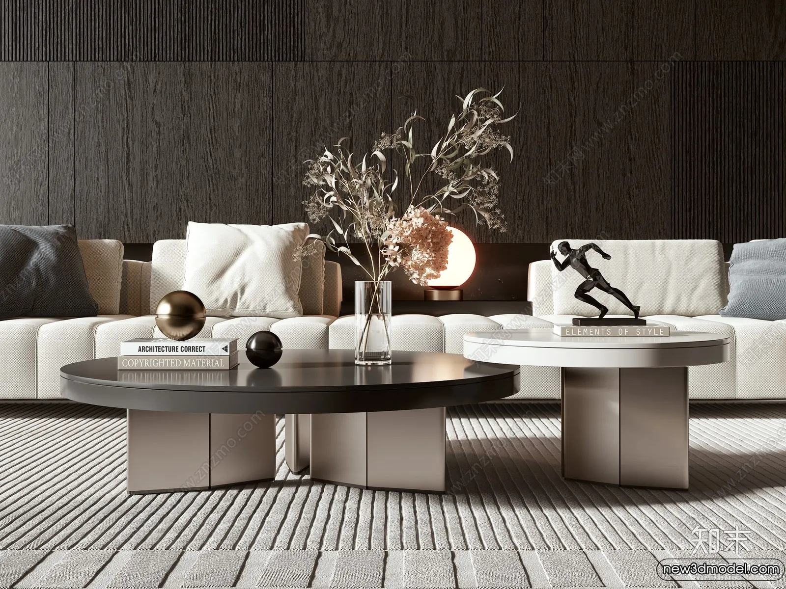 Coffee Table - 3D Models - 3D Furniture Models for Interior - 027