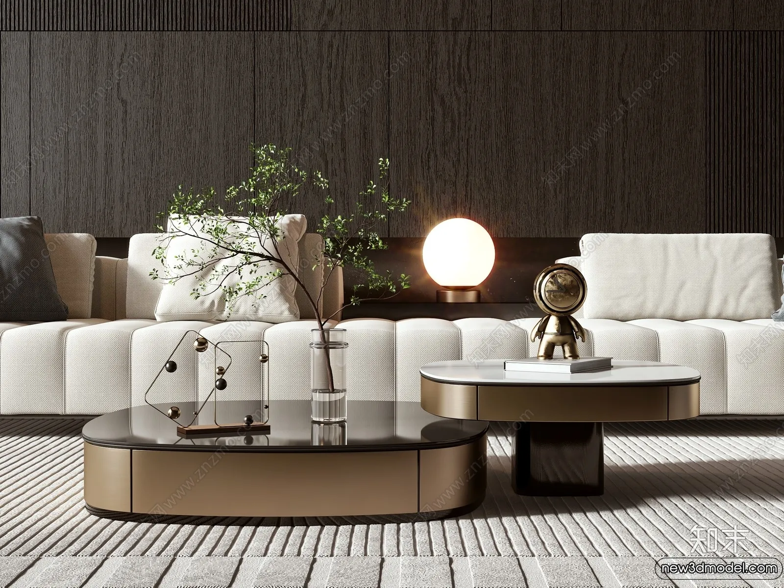 Coffee Table - 3D Models - 3D Furniture Models for Interior - 028