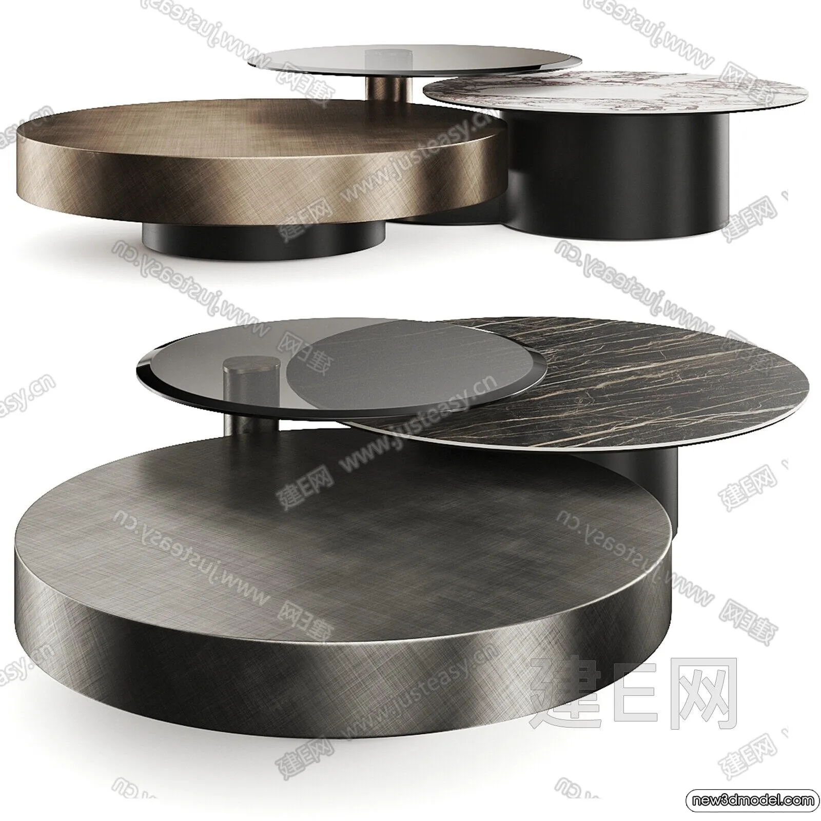 Coffee Table - 3D Models - 3D Furniture Models for Interior - 034
