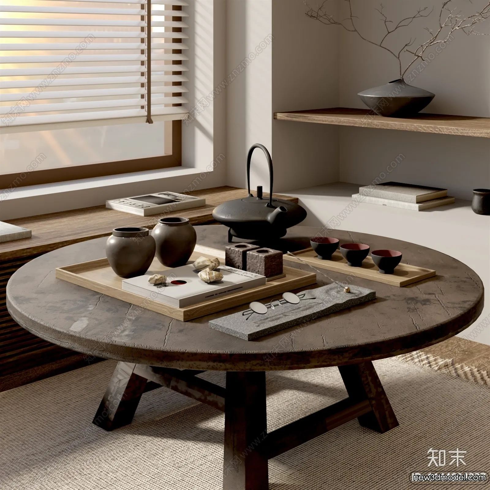Coffee Table - 3D Models - 3D Furniture Models for Interior - 036