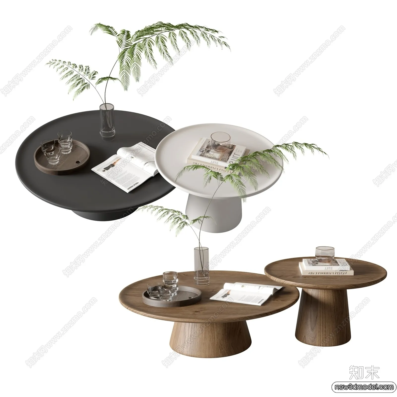Coffee Table - 3D Models - 3D Furniture Models for Interior - 038