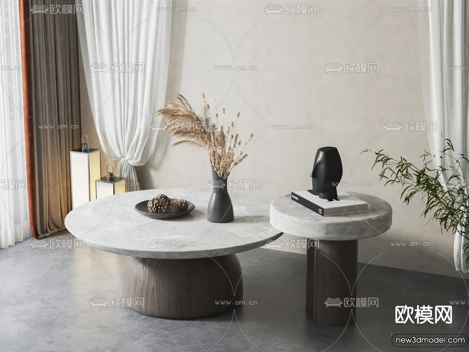 Coffee Table - 3D Models - 3D Furniture Models for Interior - 042