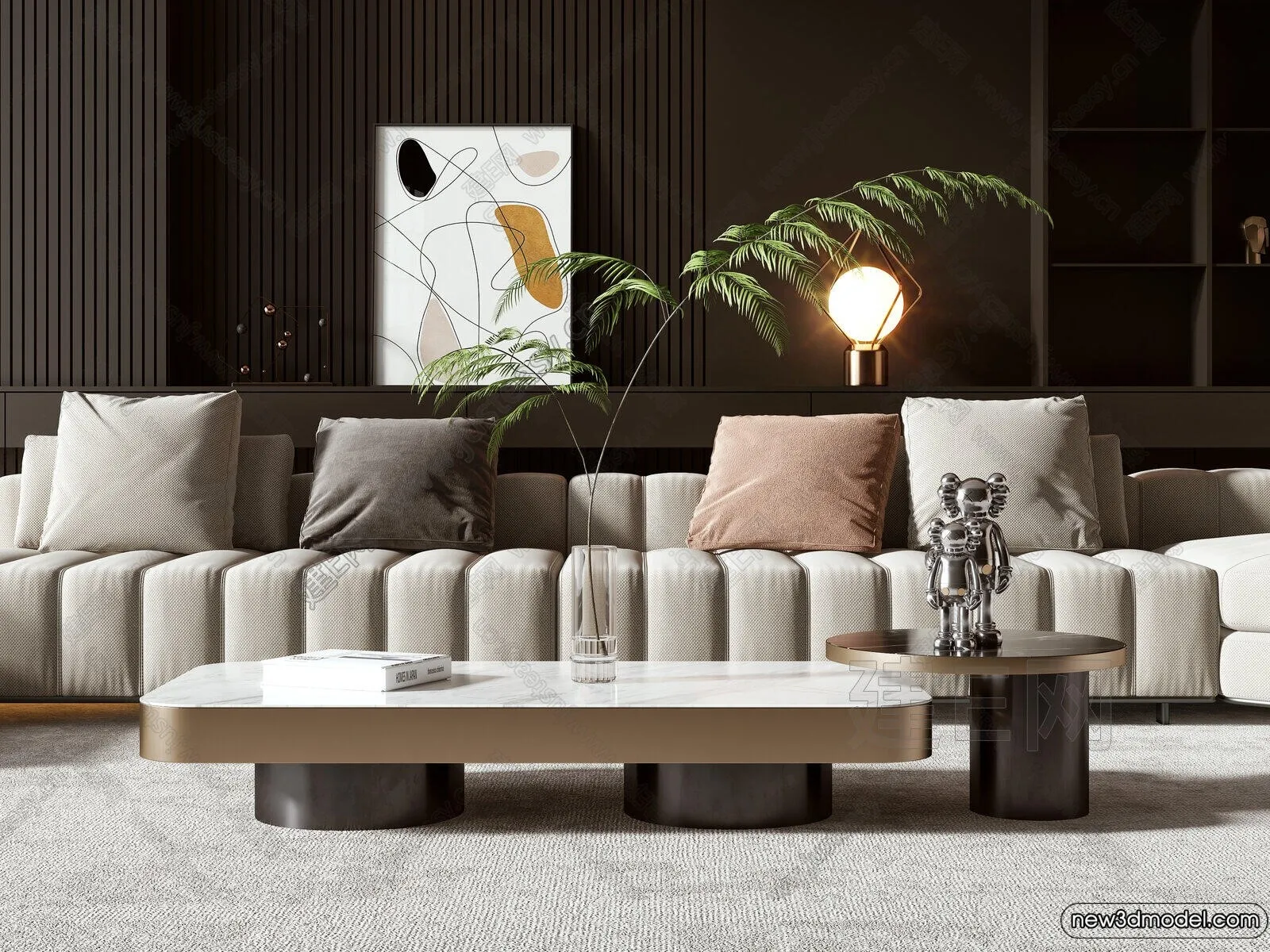 Coffee Table - 3D Models - 3D Furniture Models for Interior - 047