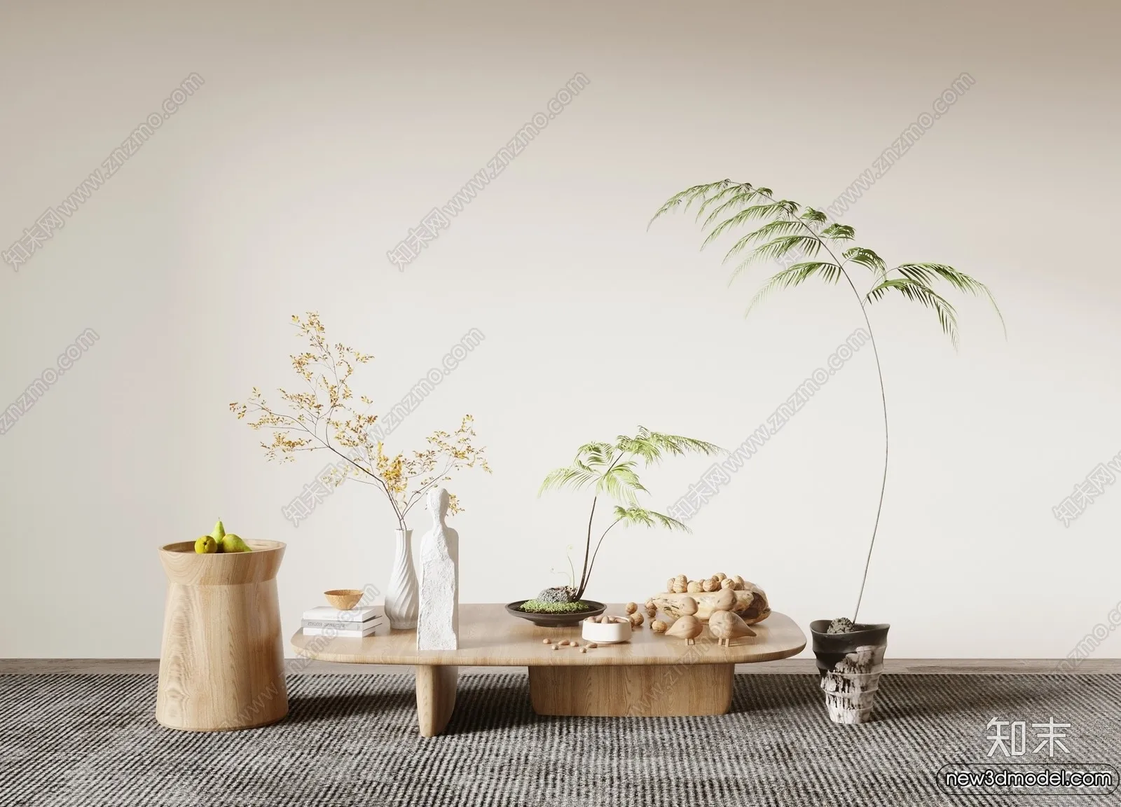 Coffee Table - 3D Models - 3D Furniture Models for Interior - 049