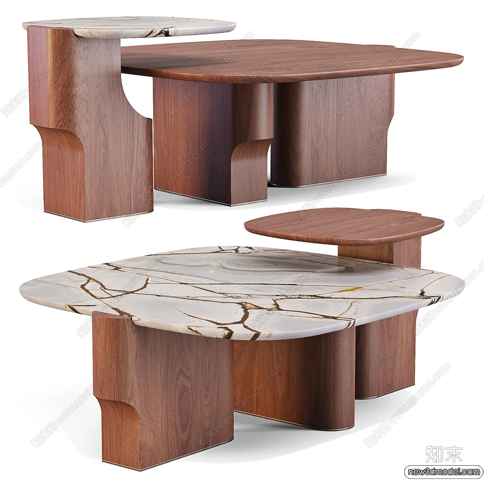 Coffee Table - 3D Models - 3D Furniture Models for Interior - 058