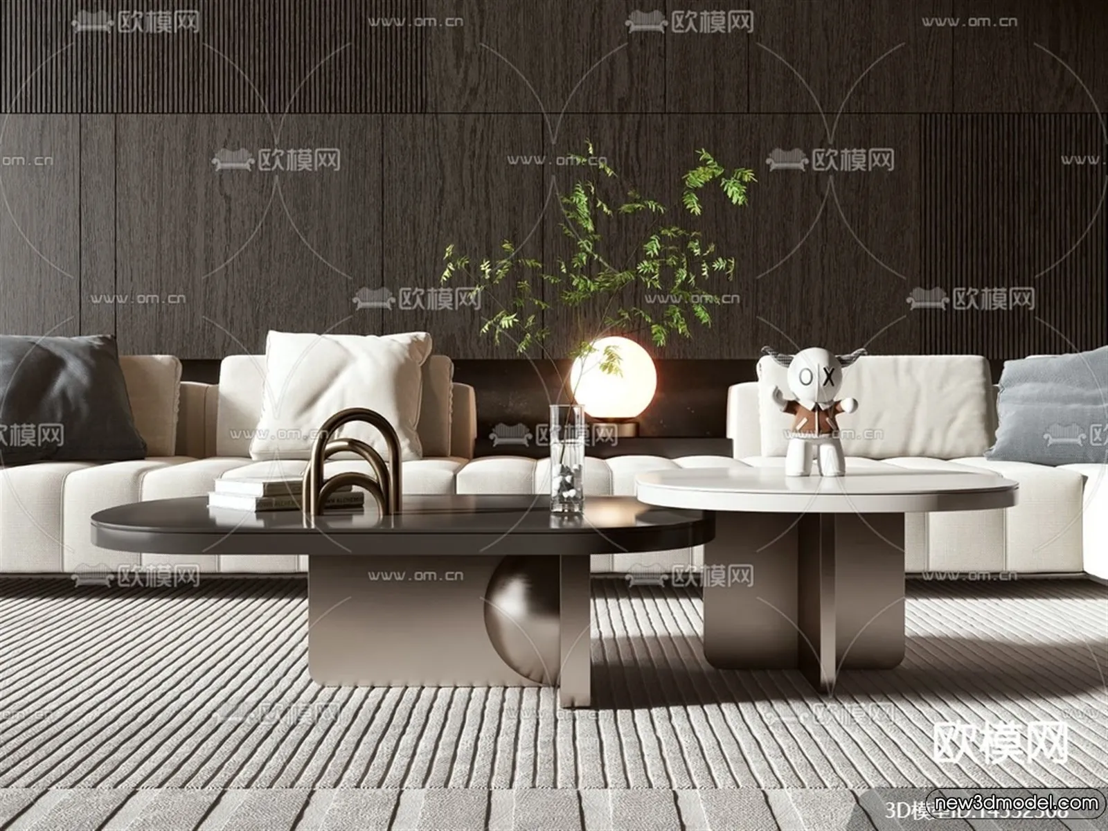 Coffee Table - 3D Models - 3D Furniture Models for Interior - 070