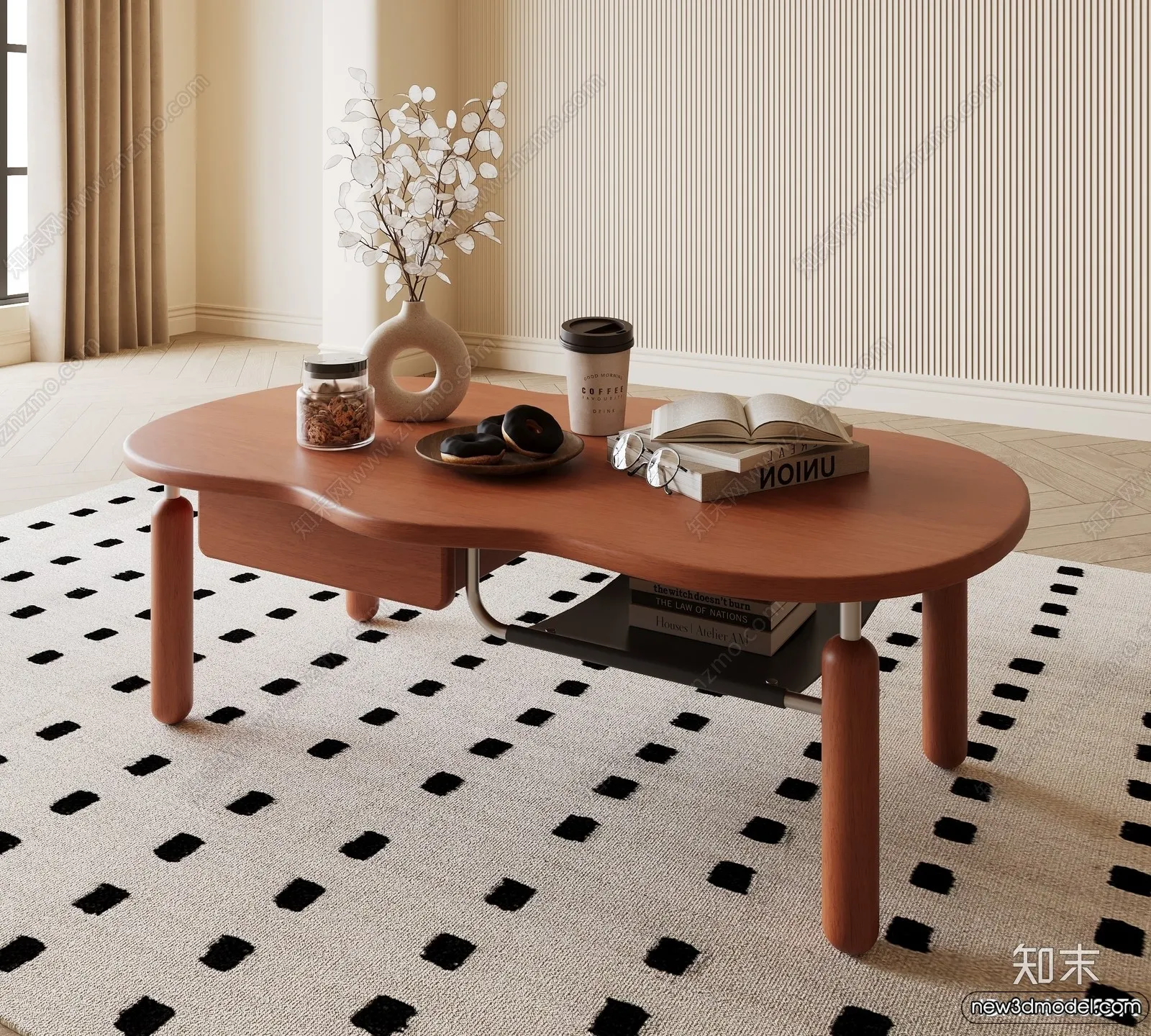 Coffee Table - 3D Models - 3D Furniture Models for Interior - 076