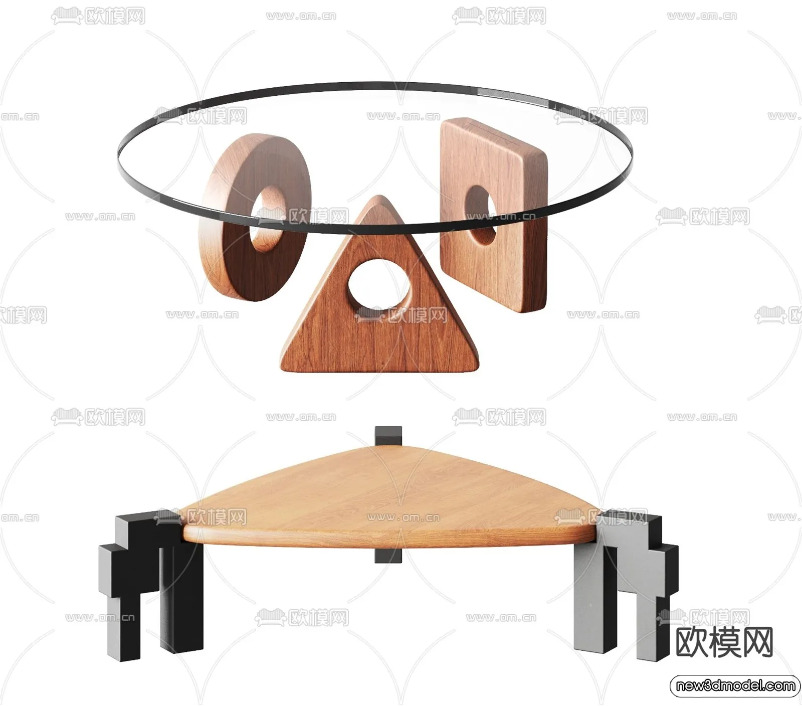 Coffee Table - 3D Models - 3D Furniture Models for Interior - 081