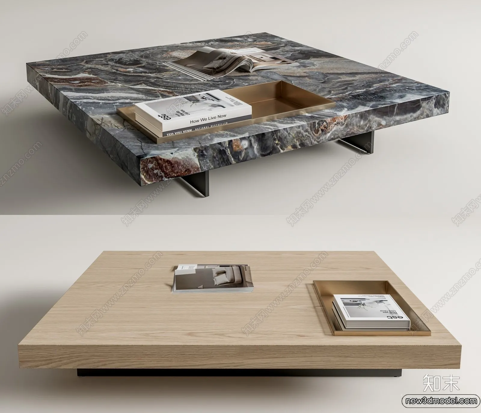 Coffee Table - 3D Models - 3D Furniture Models for Interior - 087