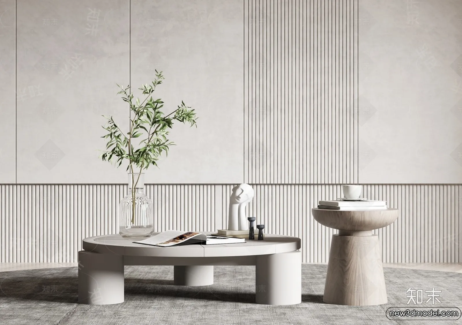 Coffee Table - 3D Models - 3D Furniture Models for Interior - 090