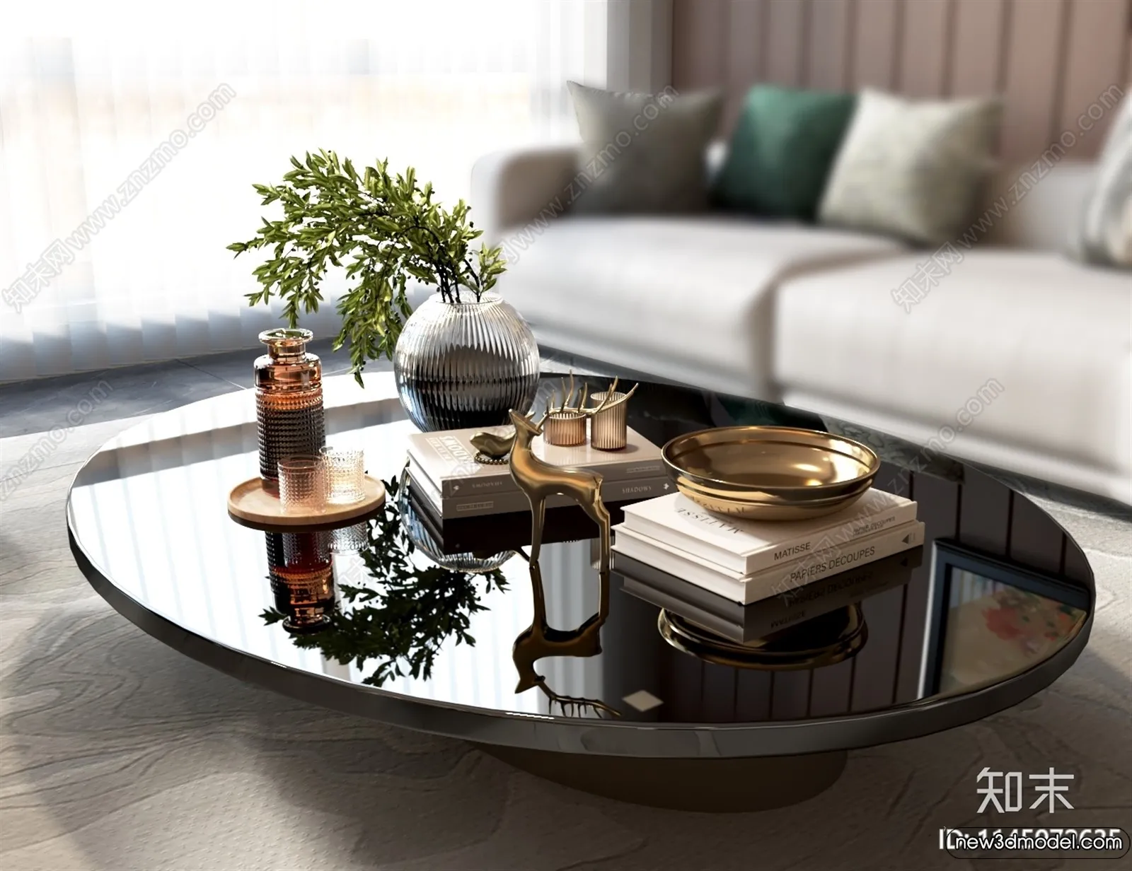 Coffee Table - 3D Models - 3D Furniture Models for Interior - 098