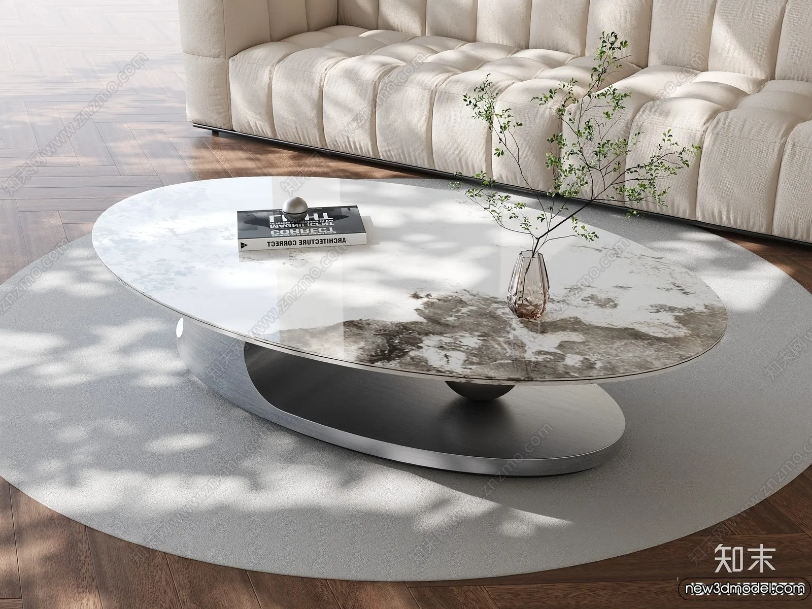 Coffee Table - 3D Models - 3D Furniture Models for Interior - 100