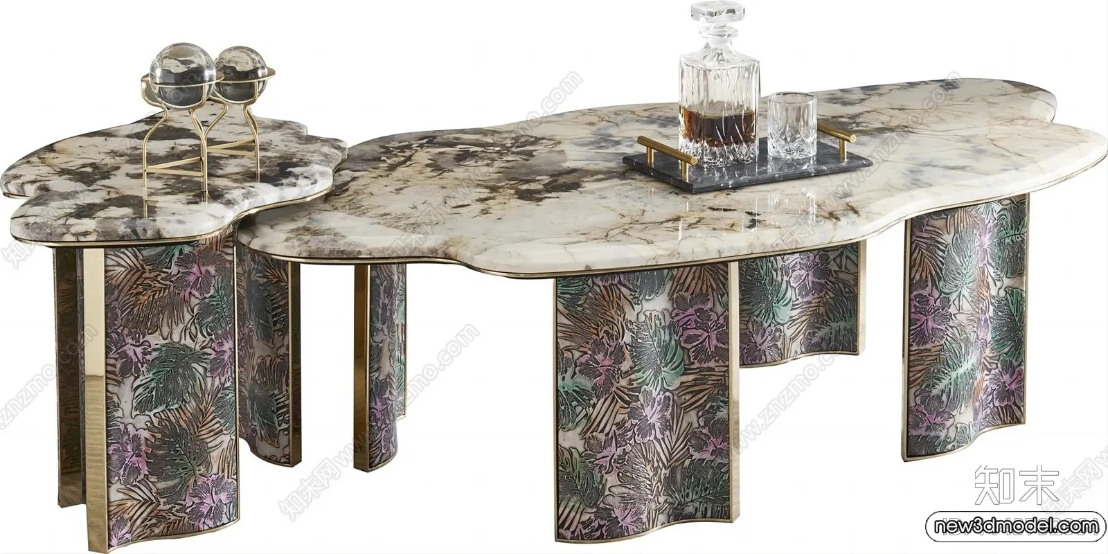 Coffee Table - 3D Models - 3D Furniture Models for Interior - 109