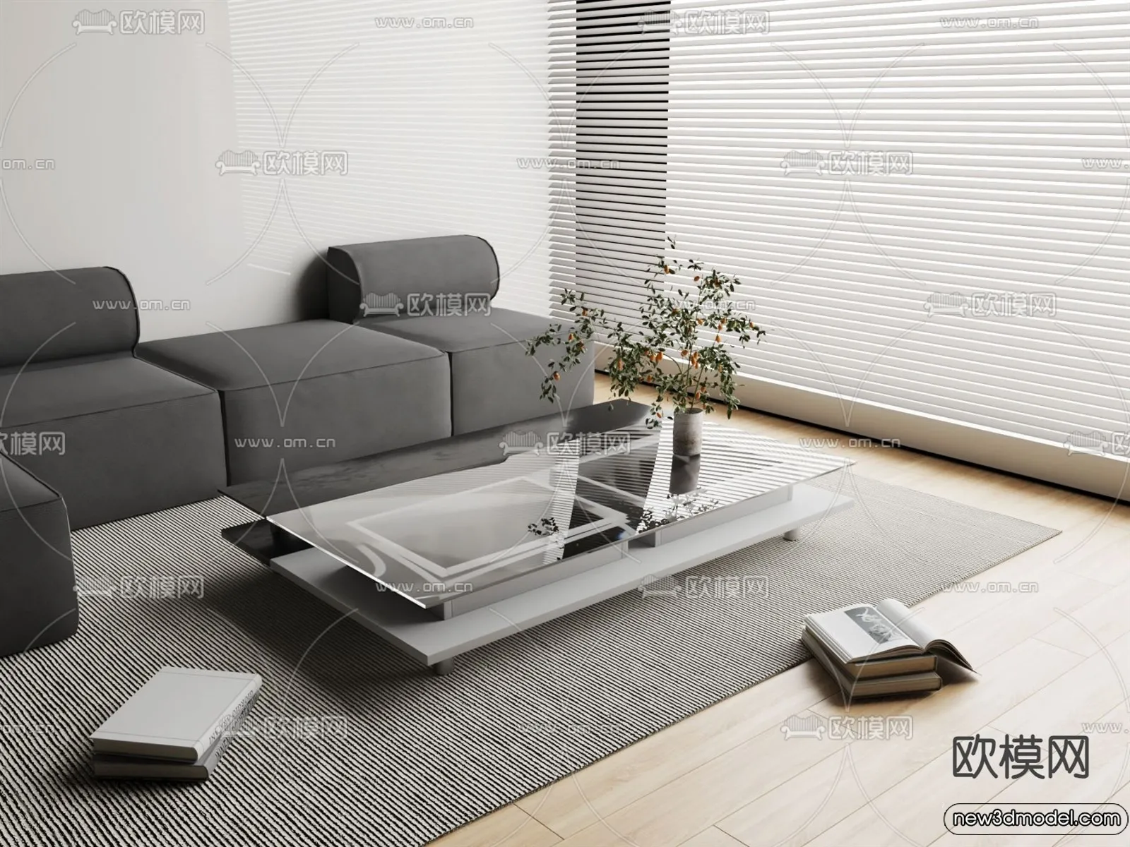 Coffee Table - 3D Models - 3D Furniture Models for Interior - 111