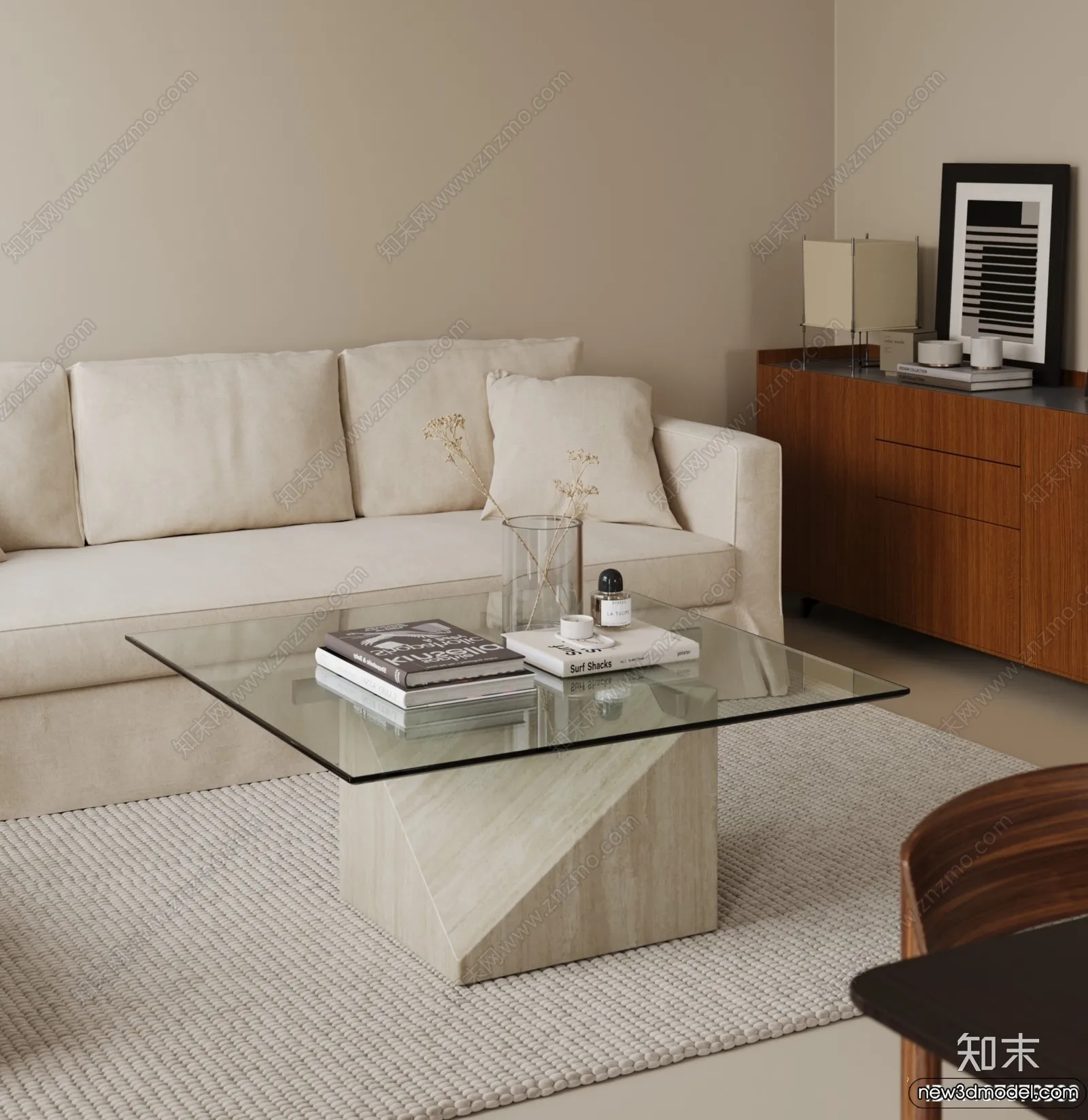 Coffee Table - 3D Models - 3D Furniture Models for Interior - 118