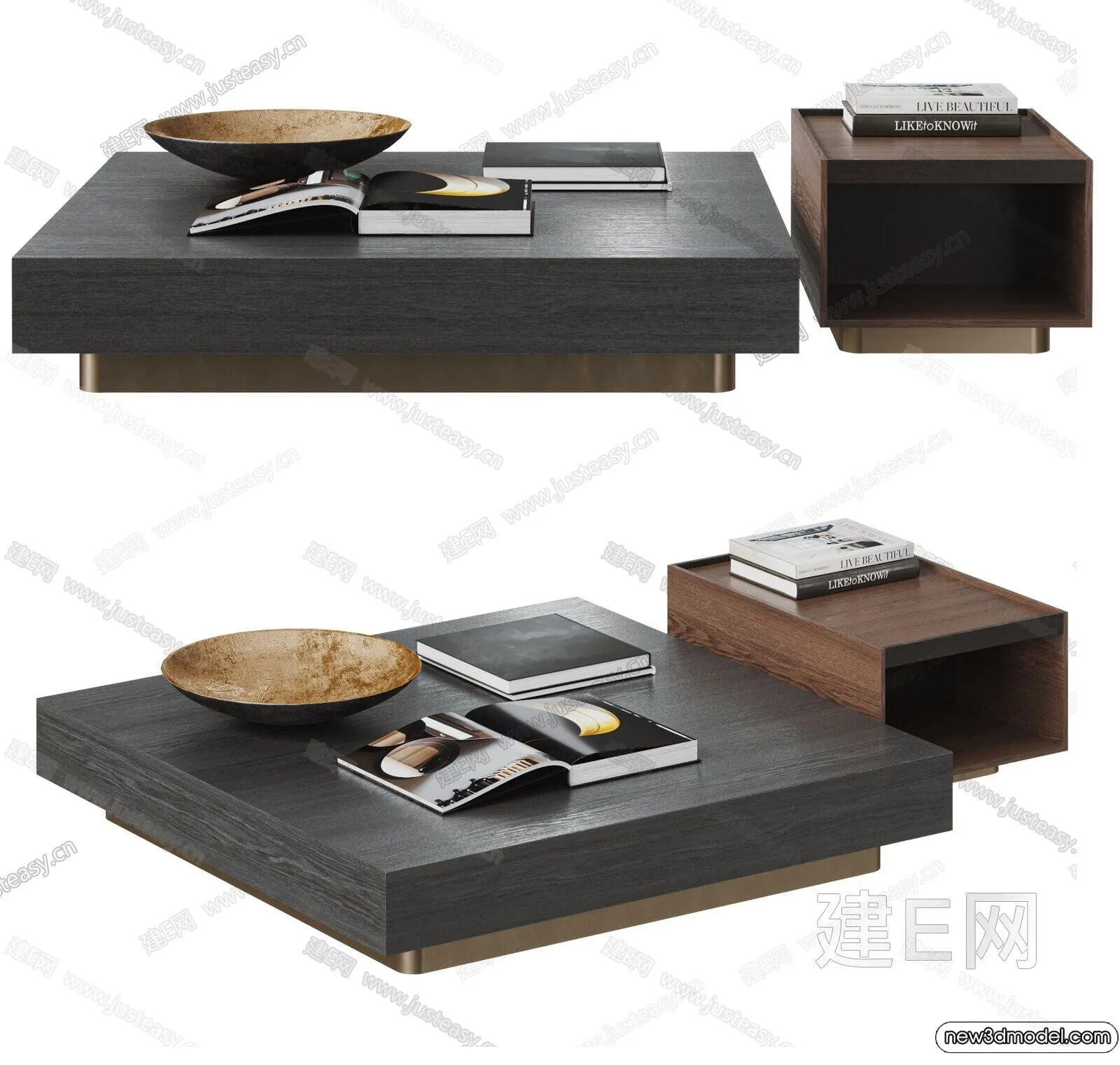 Coffee Table - 3D Models - 3D Furniture Models for Interior - 122