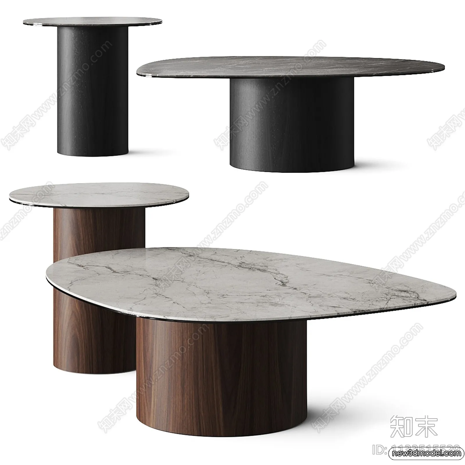 Coffee Table - 3D Models - 3D Furniture Models for Interior - 125