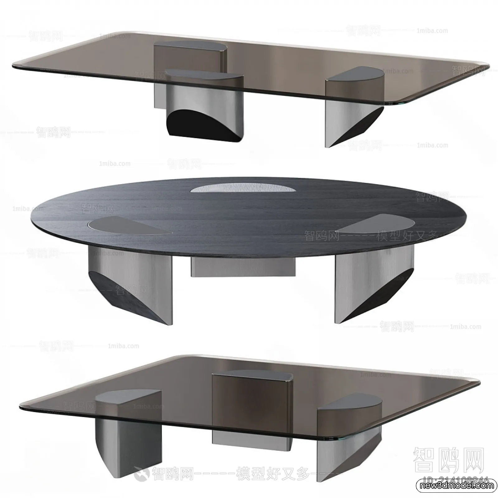 Coffee Table - 3D Models - 3D Furniture Models for Interior - 126
