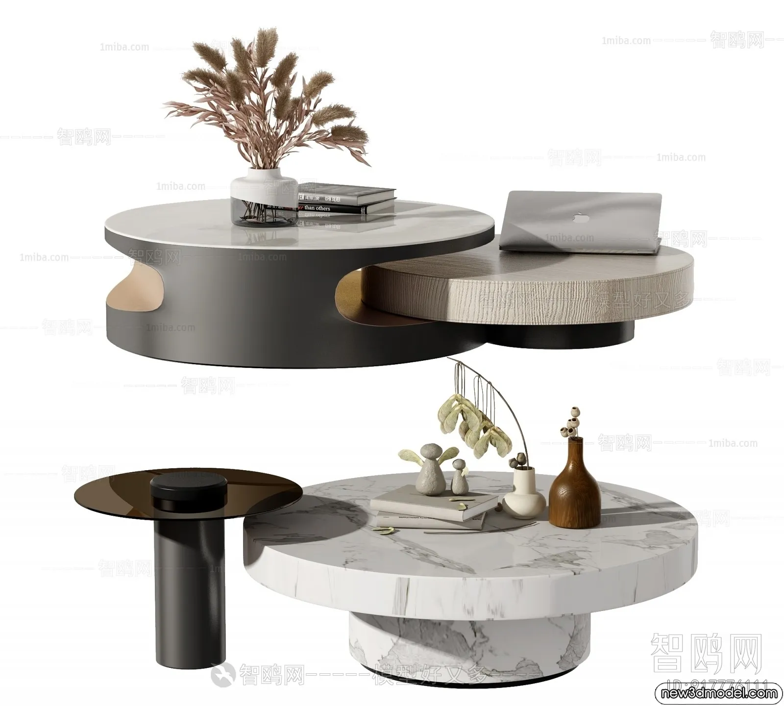 Coffee Table - 3D Models - 3D Furniture Models for Interior - 132
