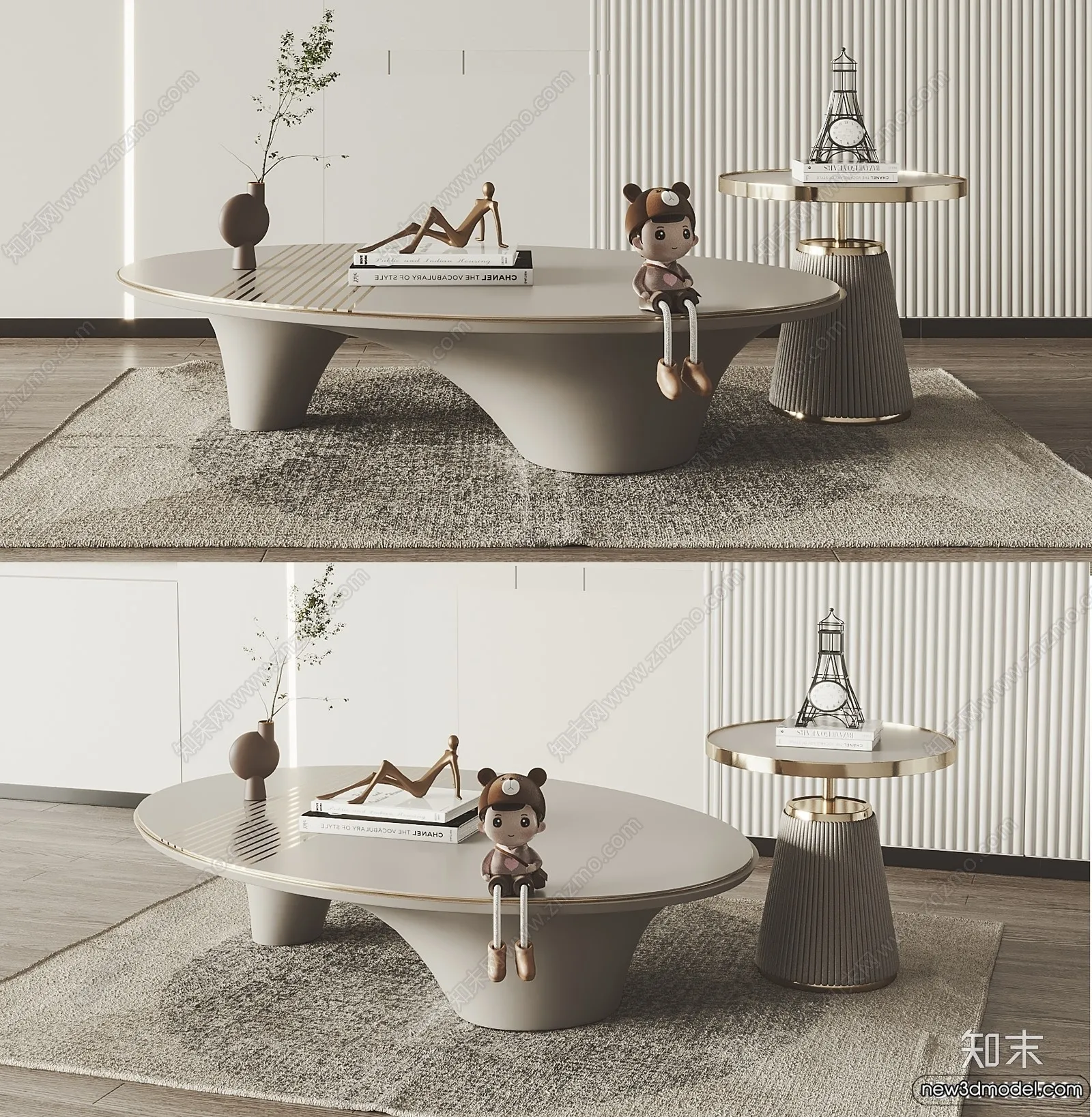 Coffee Table - 3D Models - 3D Furniture Models for Interior - 137