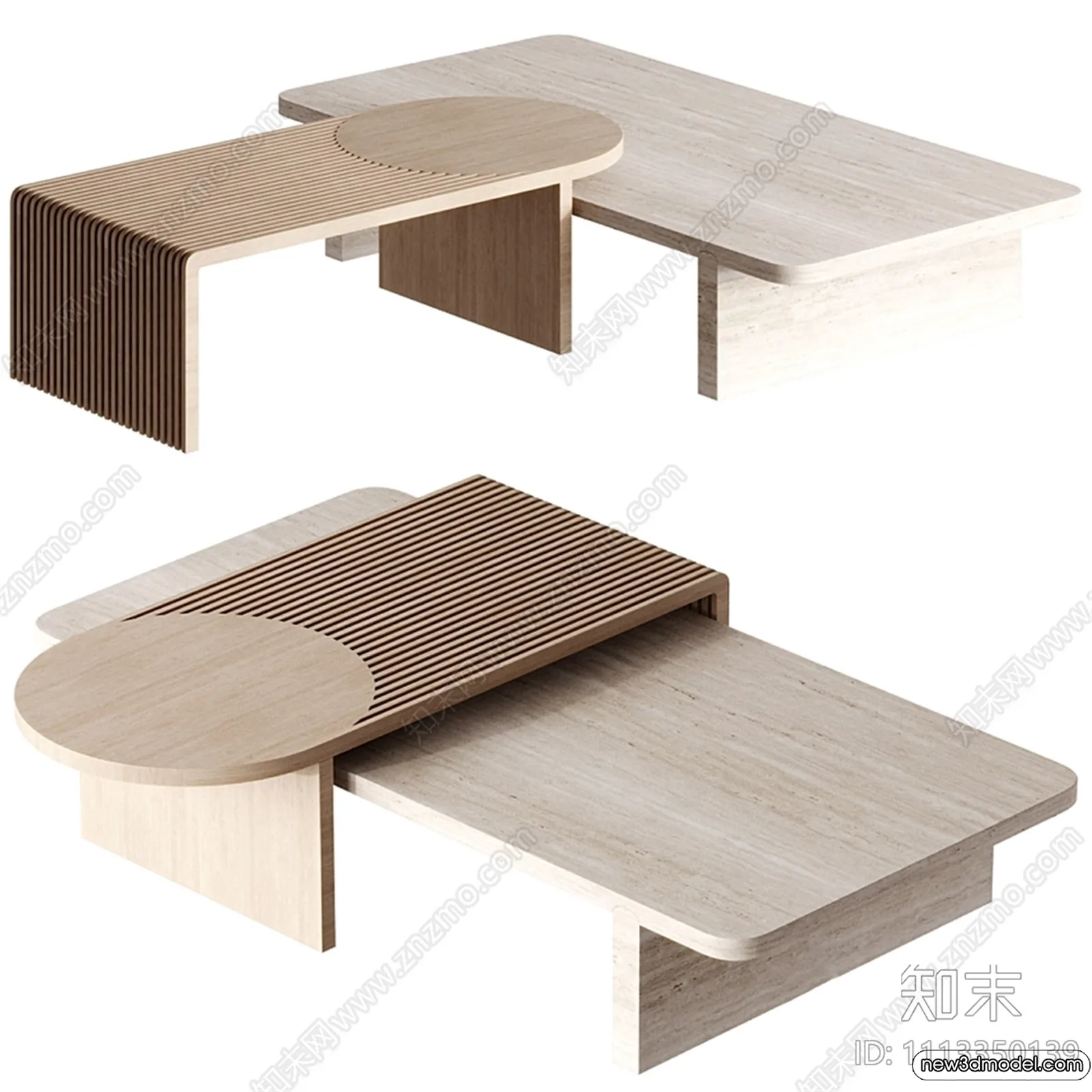 Coffee Table - 3D Models - 3D Furniture Models for Interior - 139