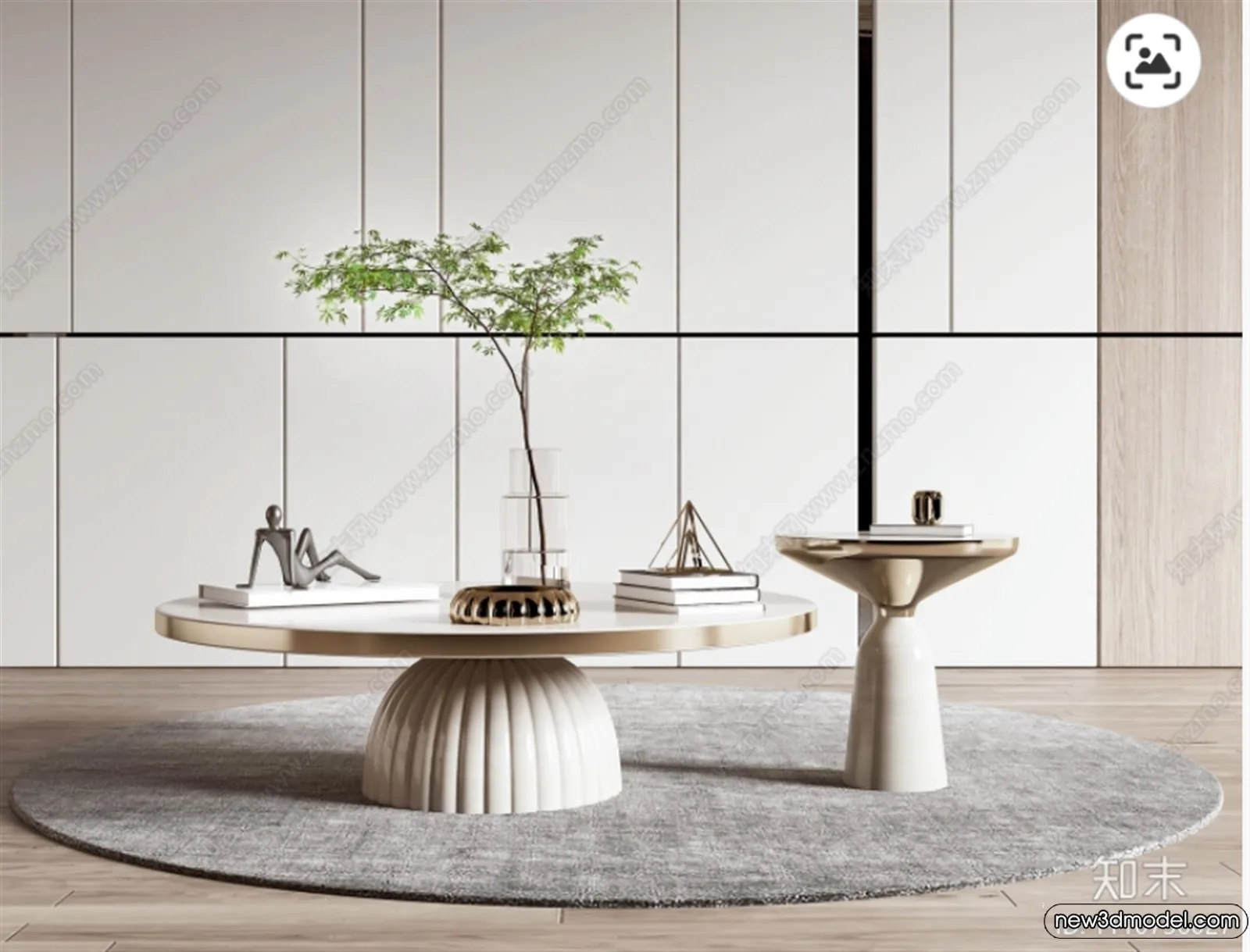 Coffee Table - 3D Models - 3D Furniture Models for Interior - 142