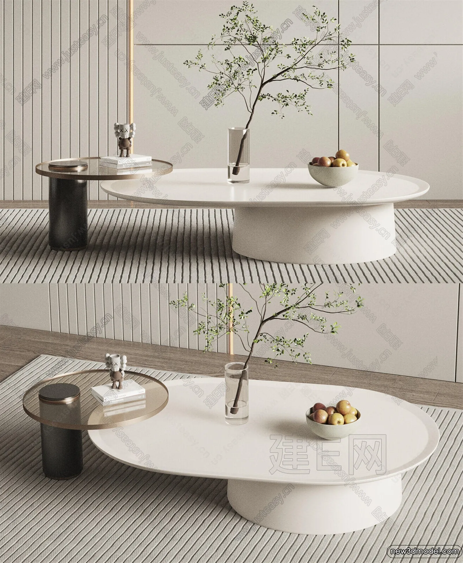 Coffee Table - 3D Models - 3D Furniture Models for Interior - 148