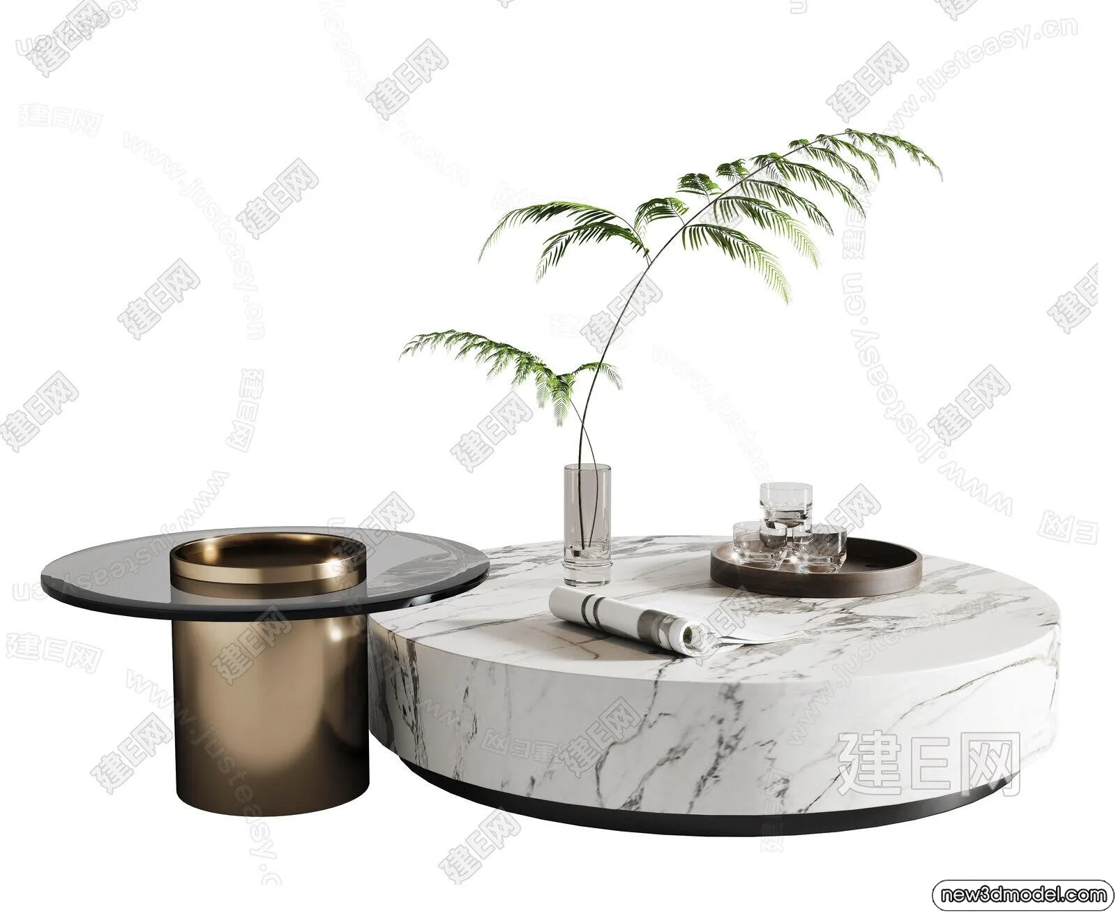 Coffee Table - 3D Models - 3D Furniture Models for Interior - 150