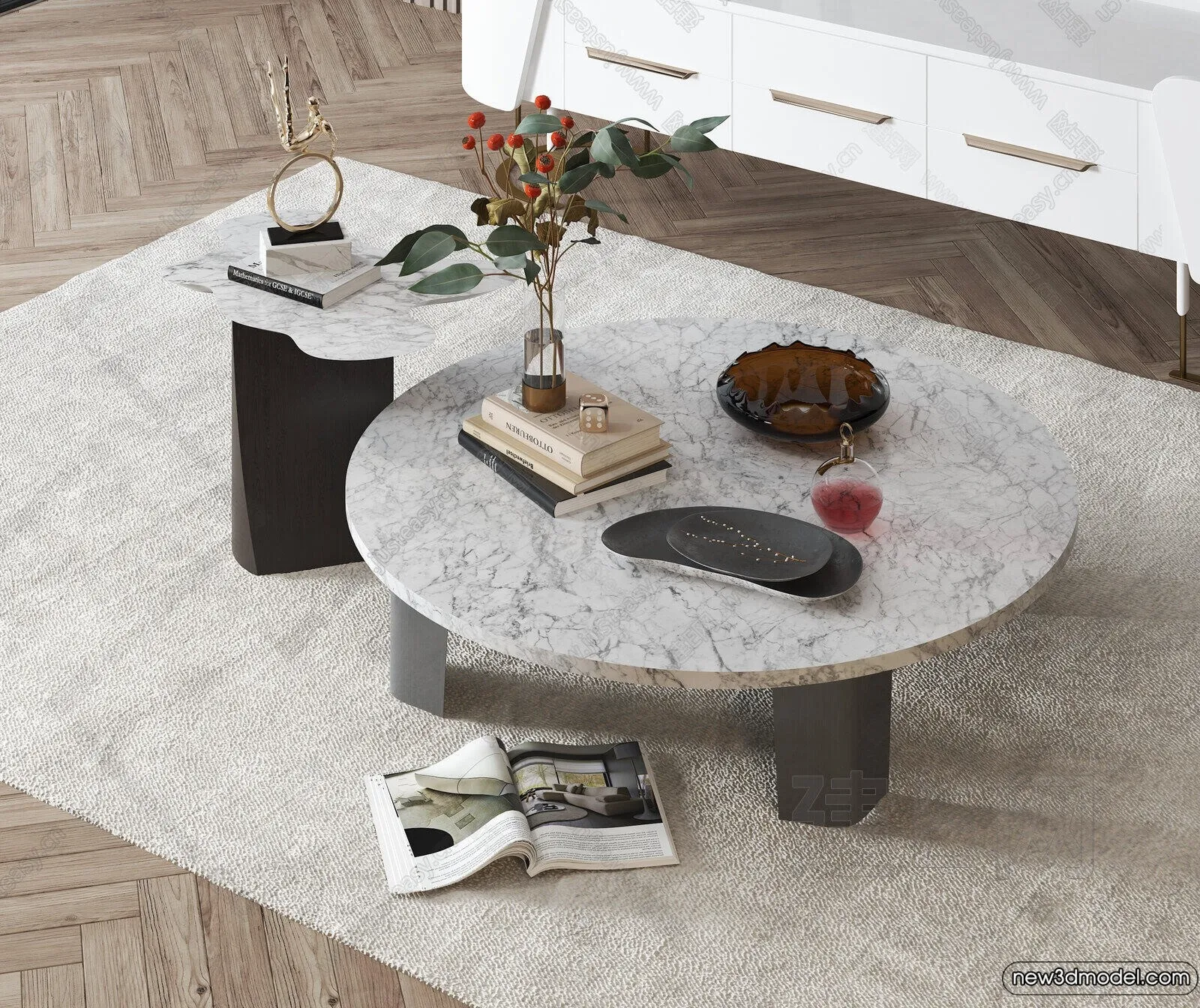 Coffee Table - 3D Models - 3D Furniture Models for Interior - 151