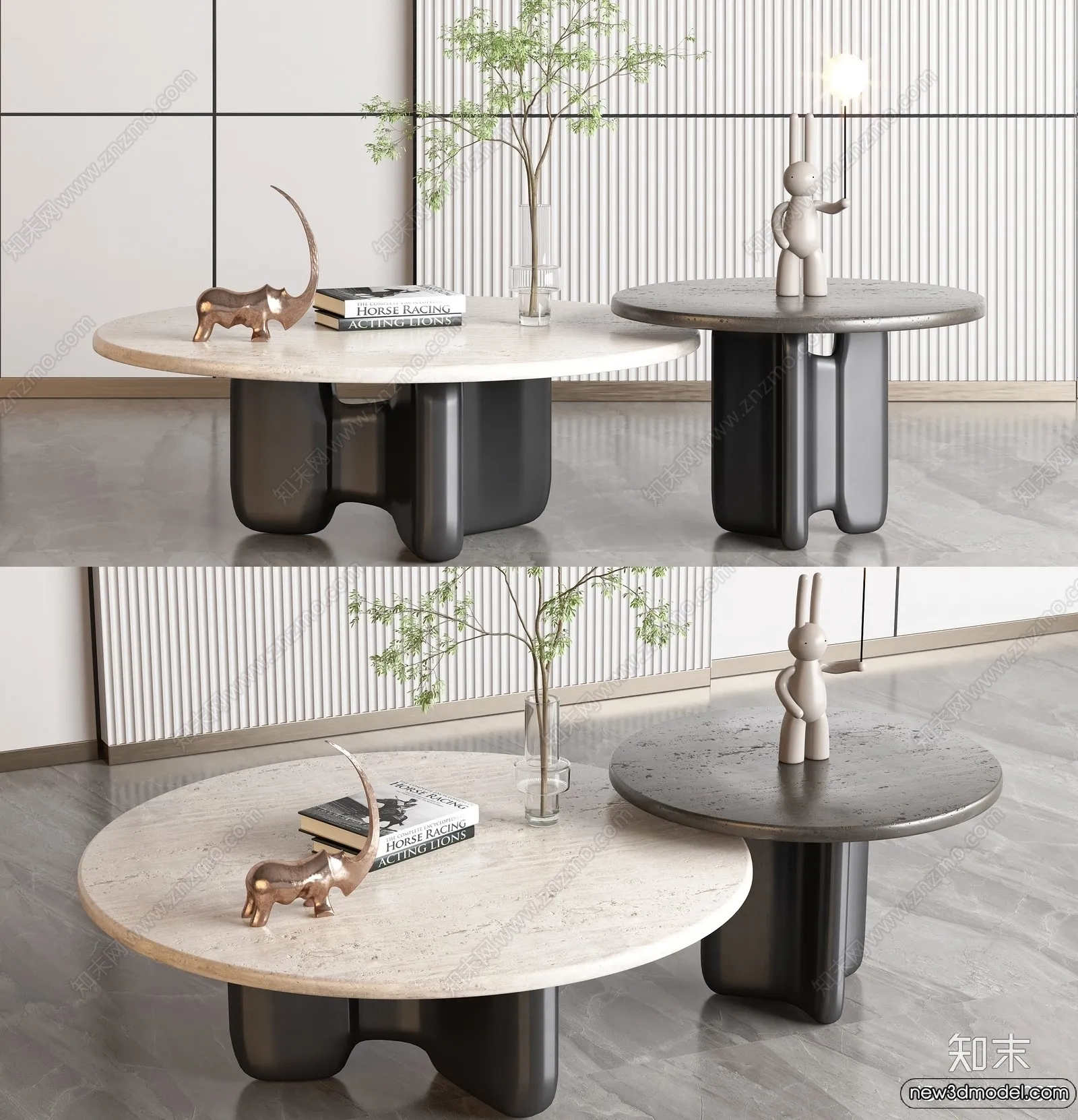 Coffee Table - 3D Models - 3D Furniture Models for Interior - 163