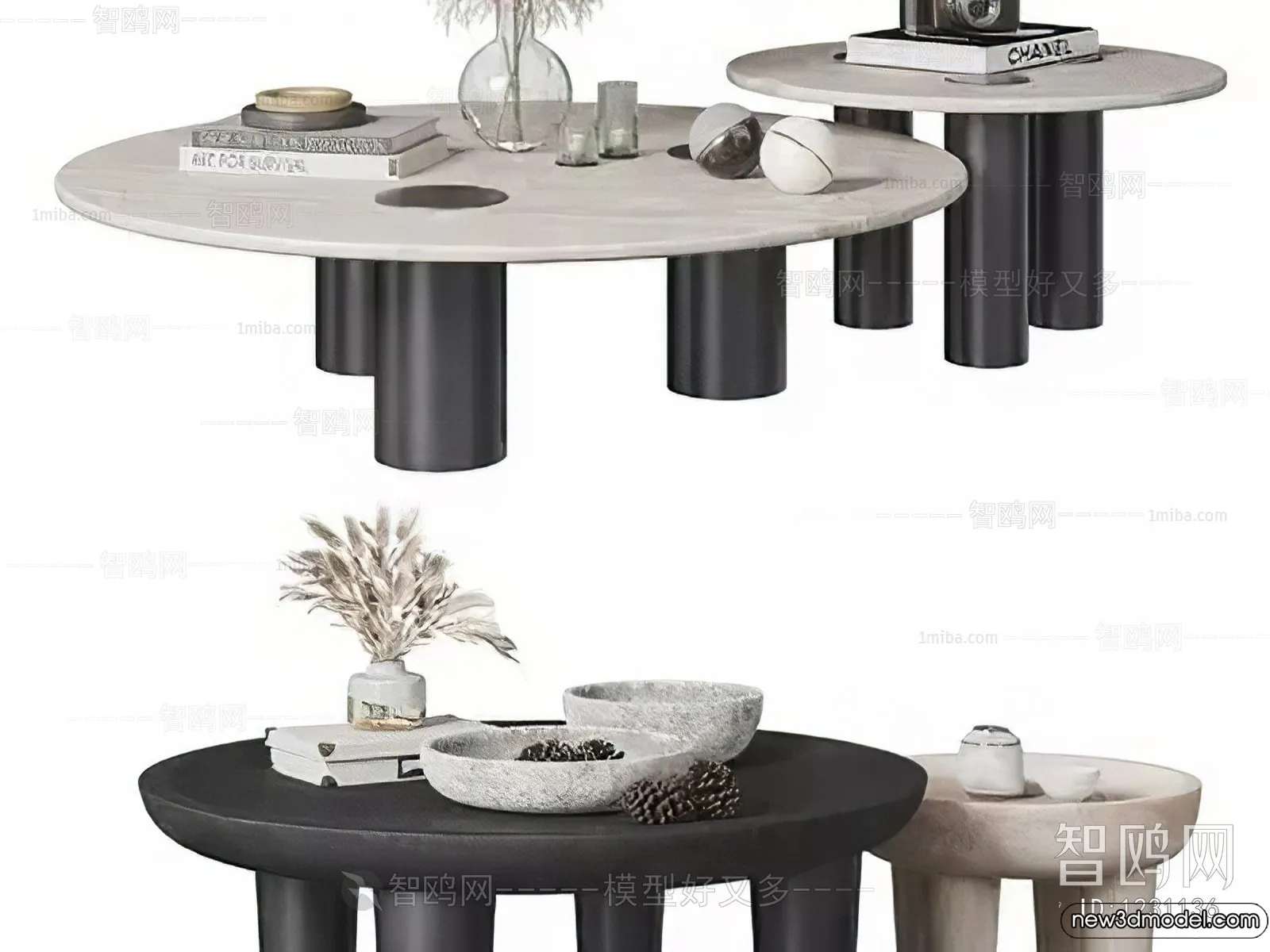 Coffee Table - 3D Models - 3D Furniture Models for Interior - 166