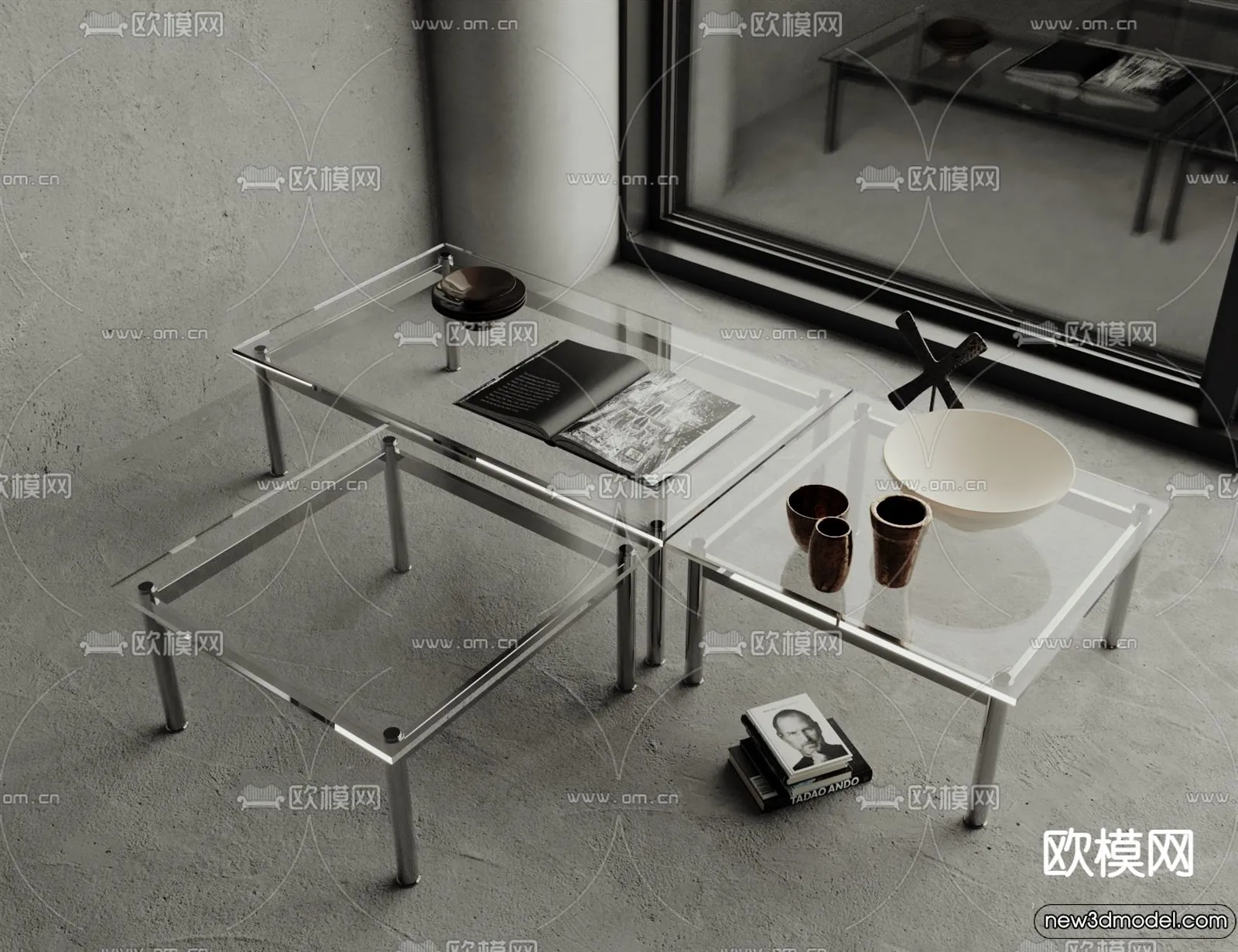 Coffee Table - 3D Models - 3D Furniture Models for Interior - 177